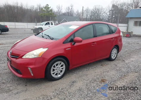 2012 Toyota Prius V Two z USA, uszkodzony, nr VIN JTDZN3EU6C3067226